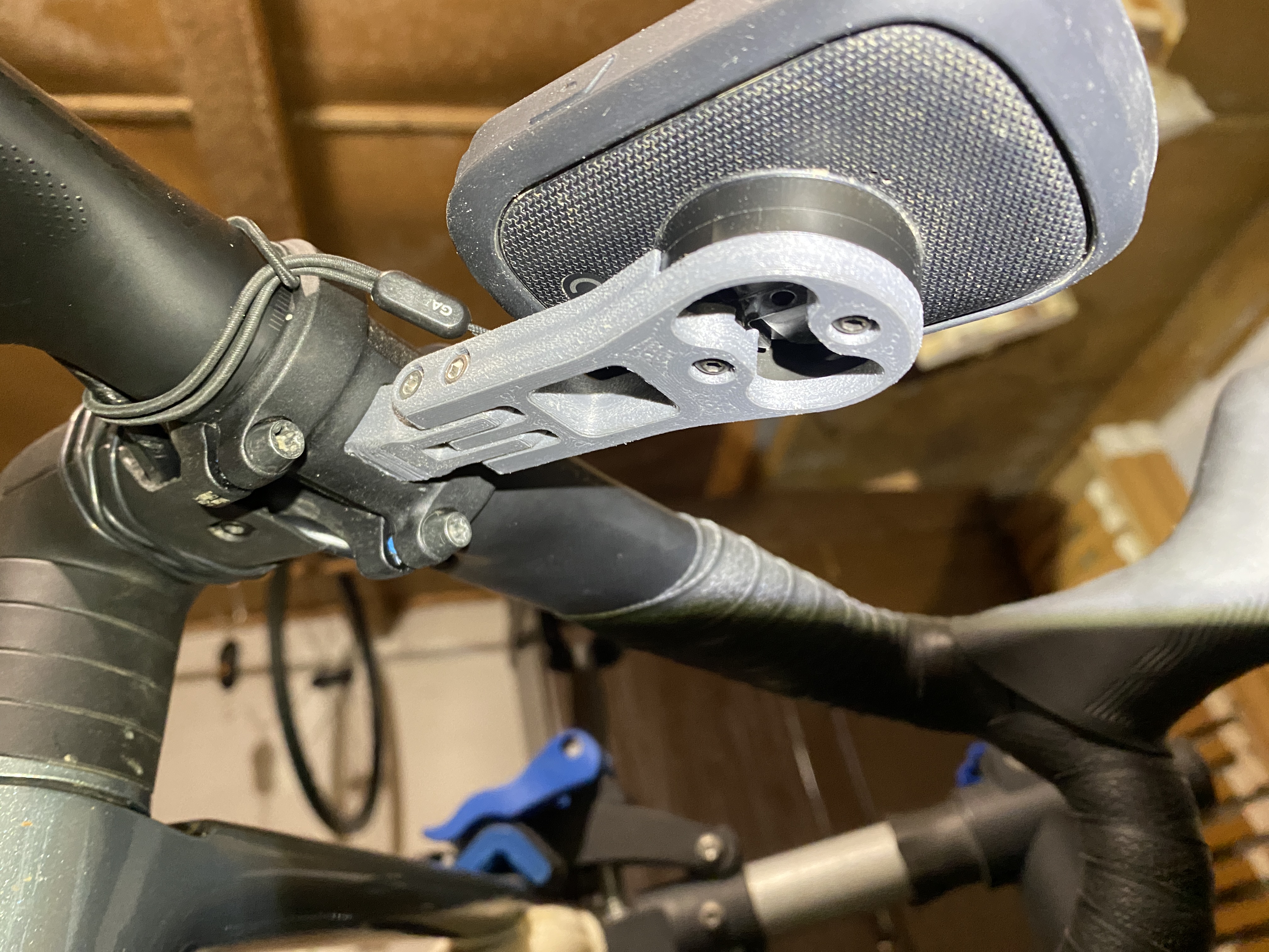 Garmin Edge Mount for Syncros ST-R100 - PA6-GF25 Optimized