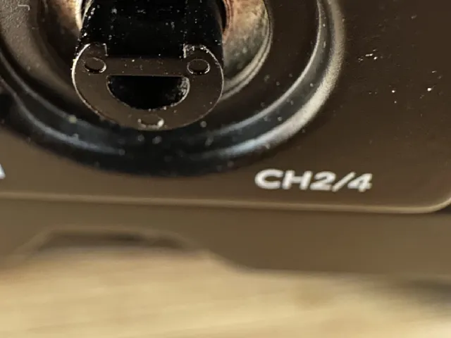 Audio dial URSA MINI PRO