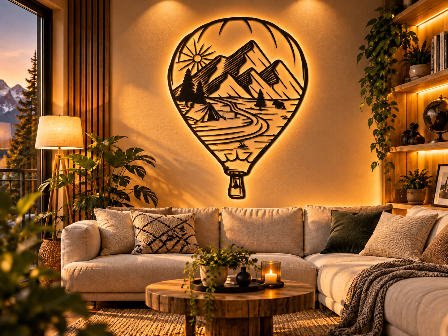 WallArt - Balloon Nature