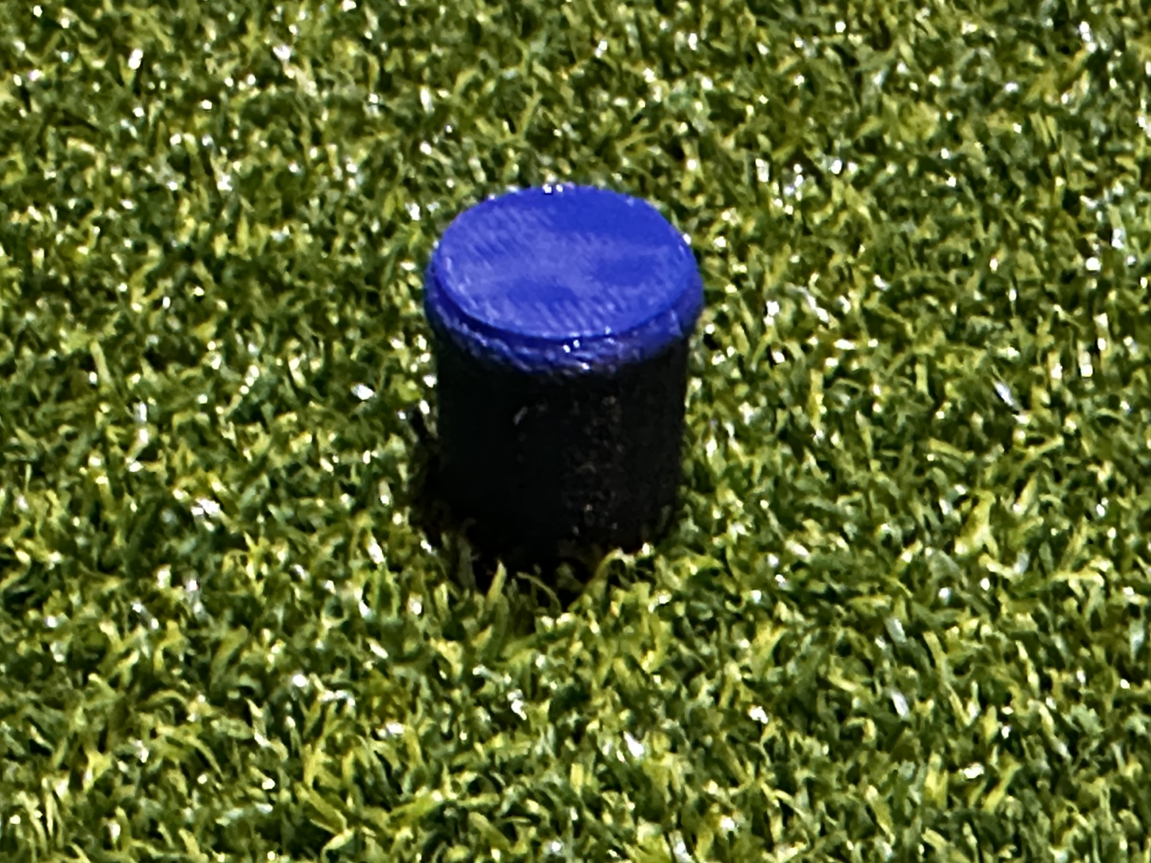 Simulator Golf Mat Tee Anchor System — miniatura 2