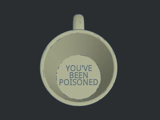 You've been poisoned trick mug