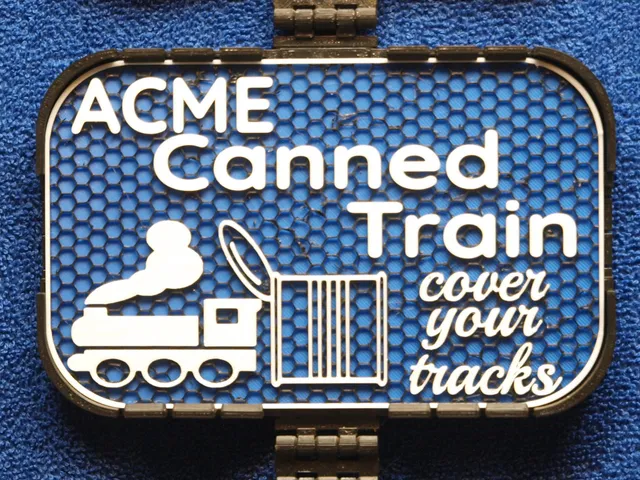 ACME Canned Train sign