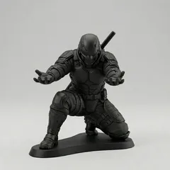 Modern Samurai-inspired pen holder