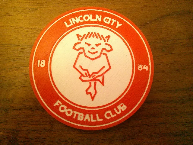 Lincoln City F.C. Logo Coaster or Plaque
