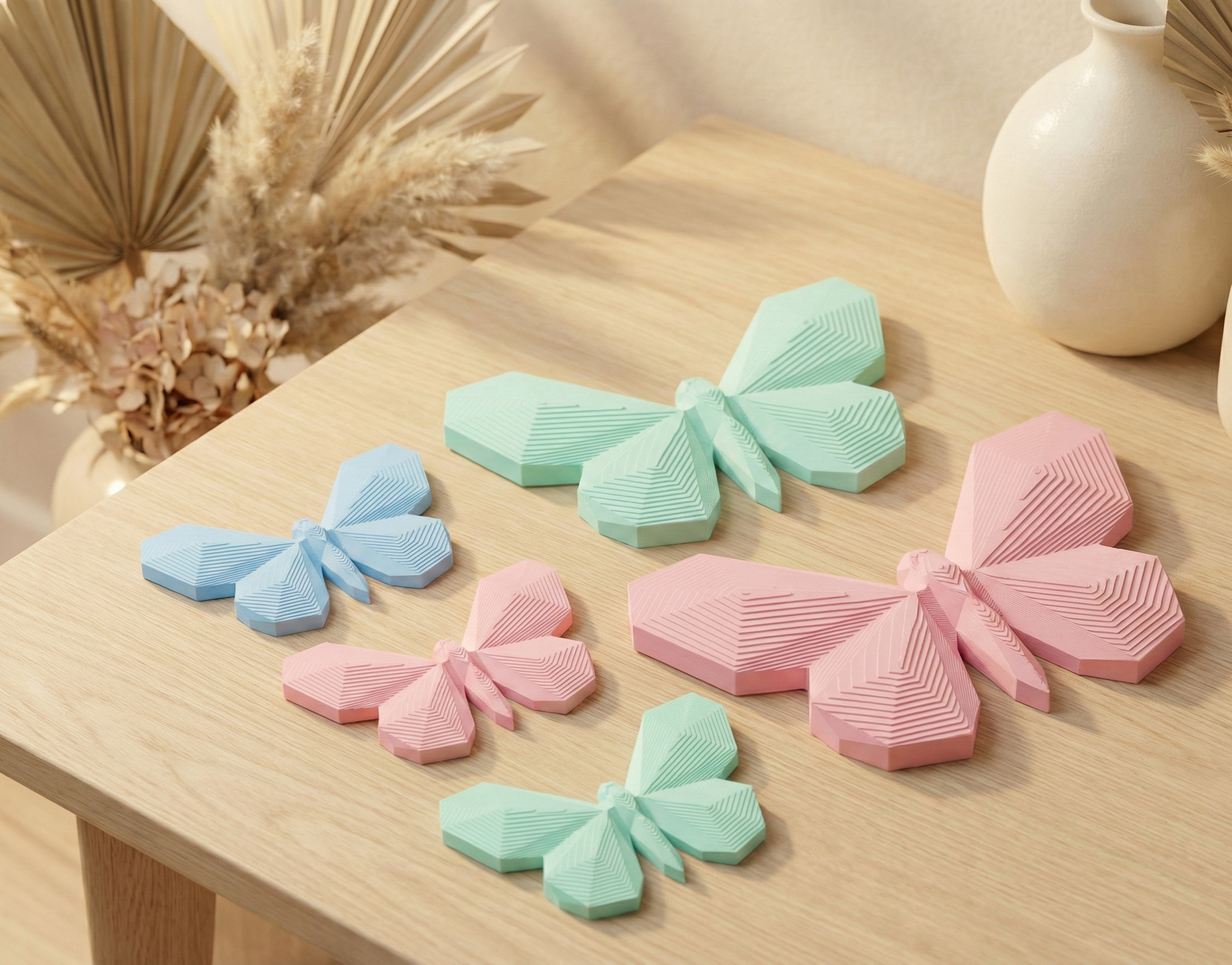 Cute Origami Butterfly - Japandi Style Decor