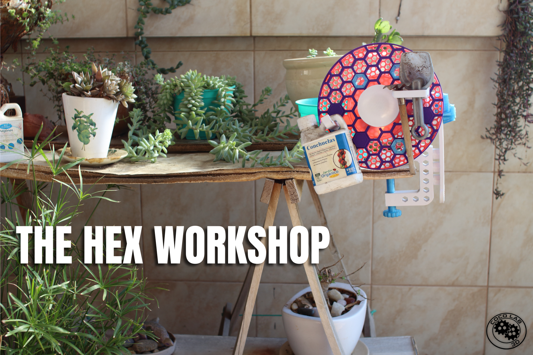 The Hex Workshop – Prusament Spool Modular Arm System