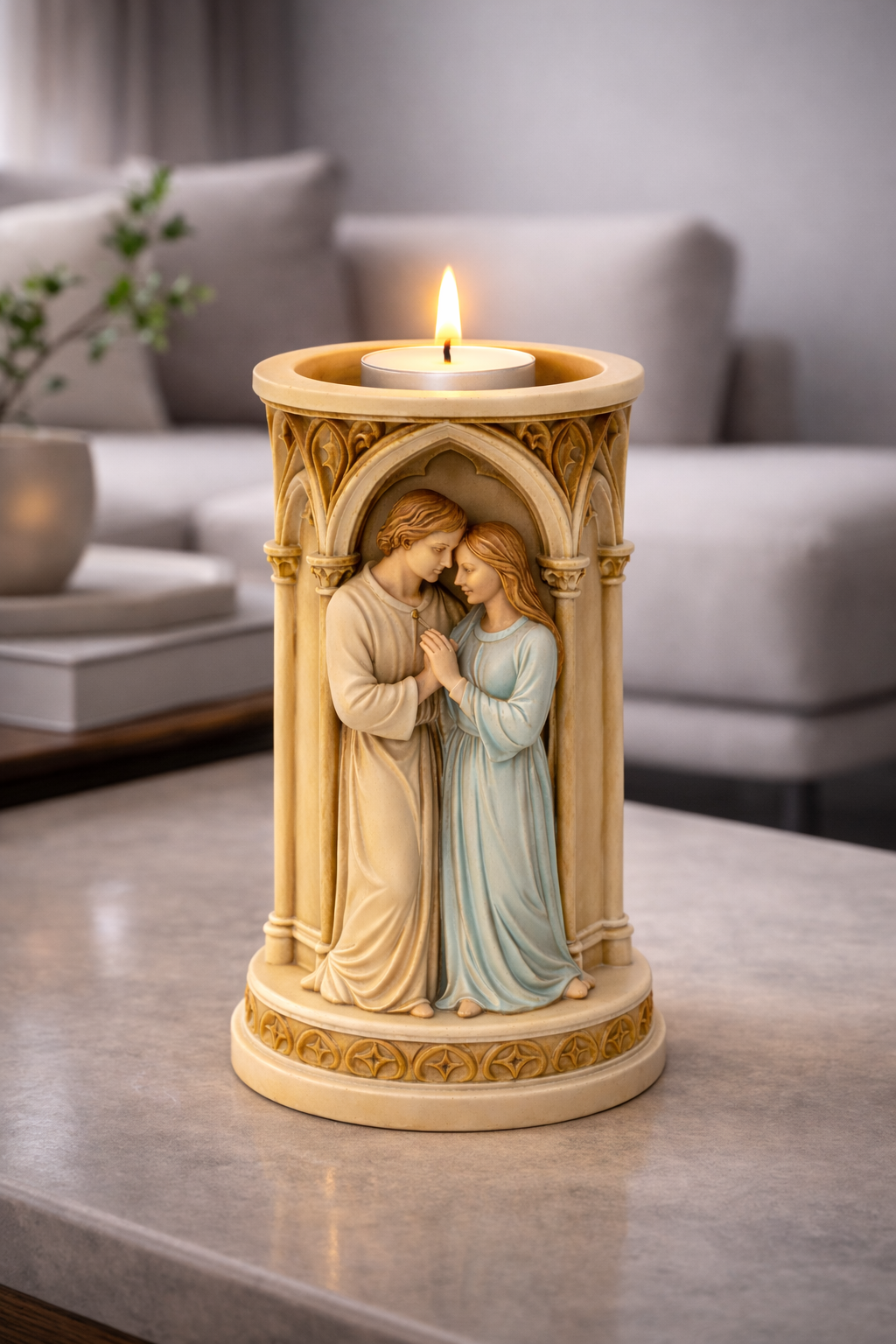 Gothic Romance Candle Holder STL