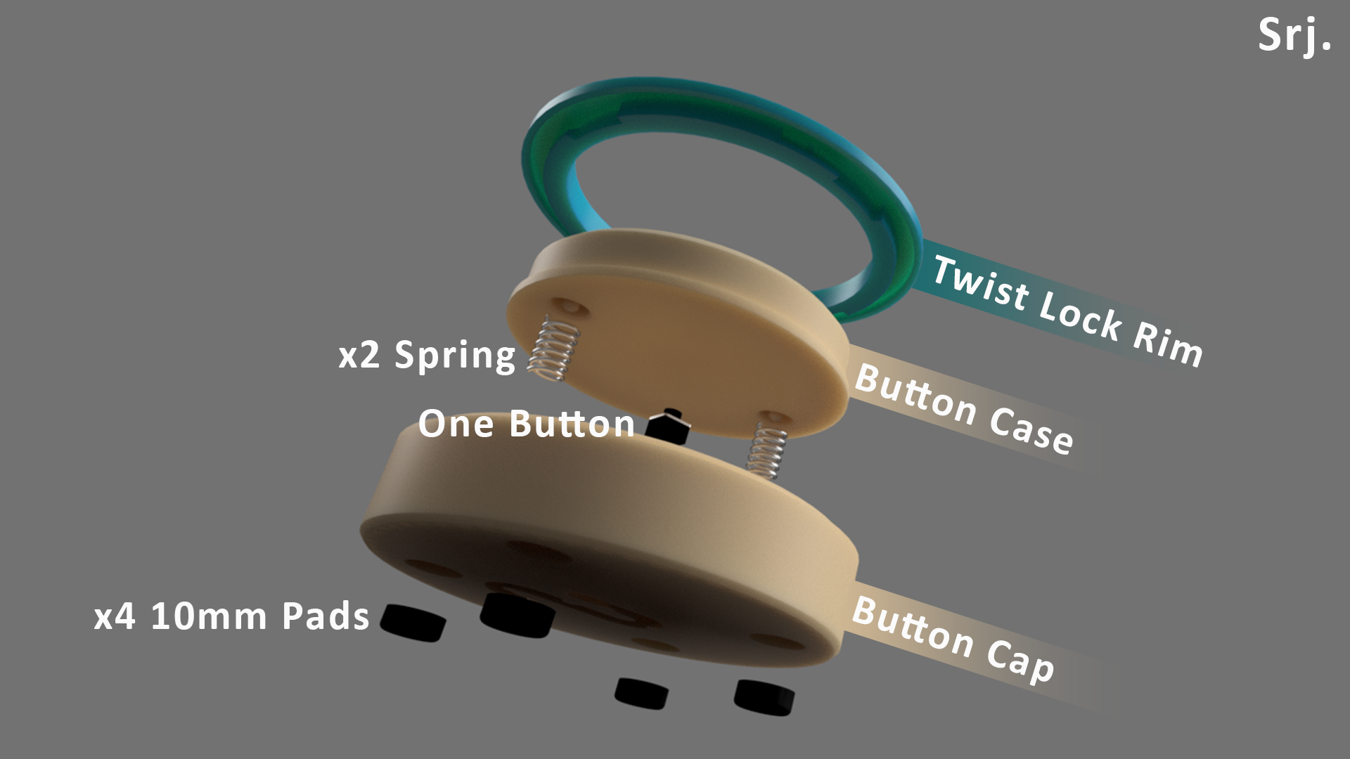 Smash this Button | BIG button case — miniatura 3