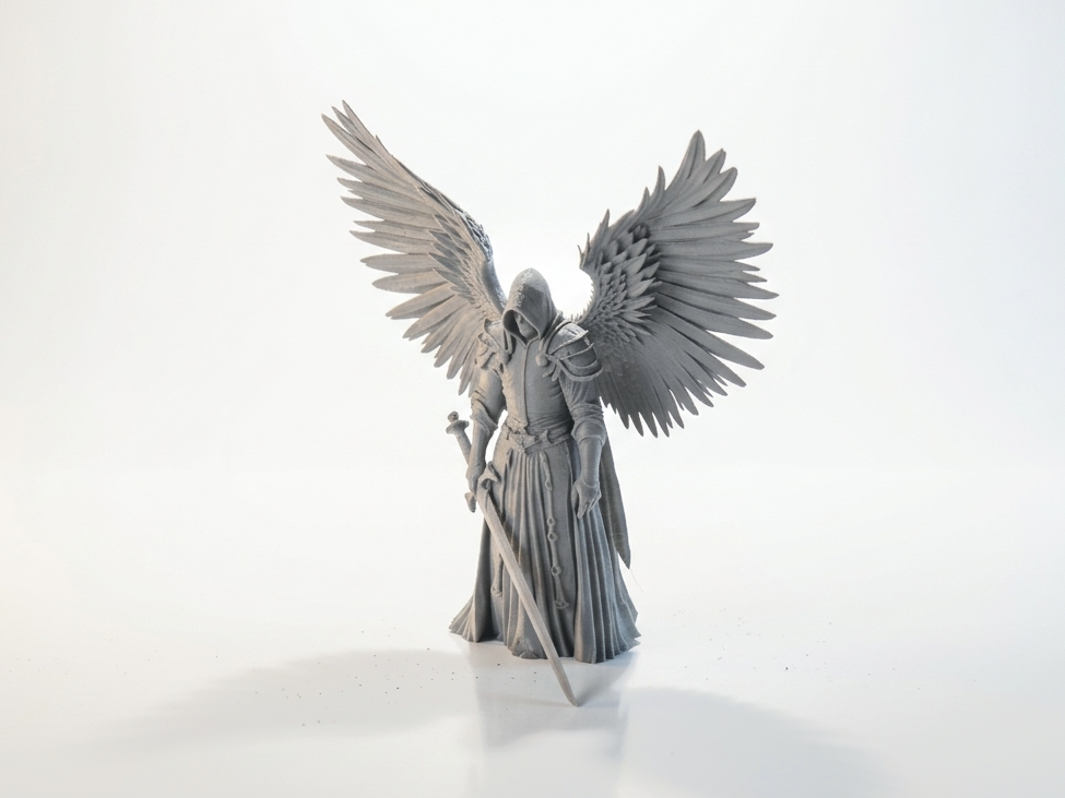Angel Warrior Figurine Fantasy 3D Printable