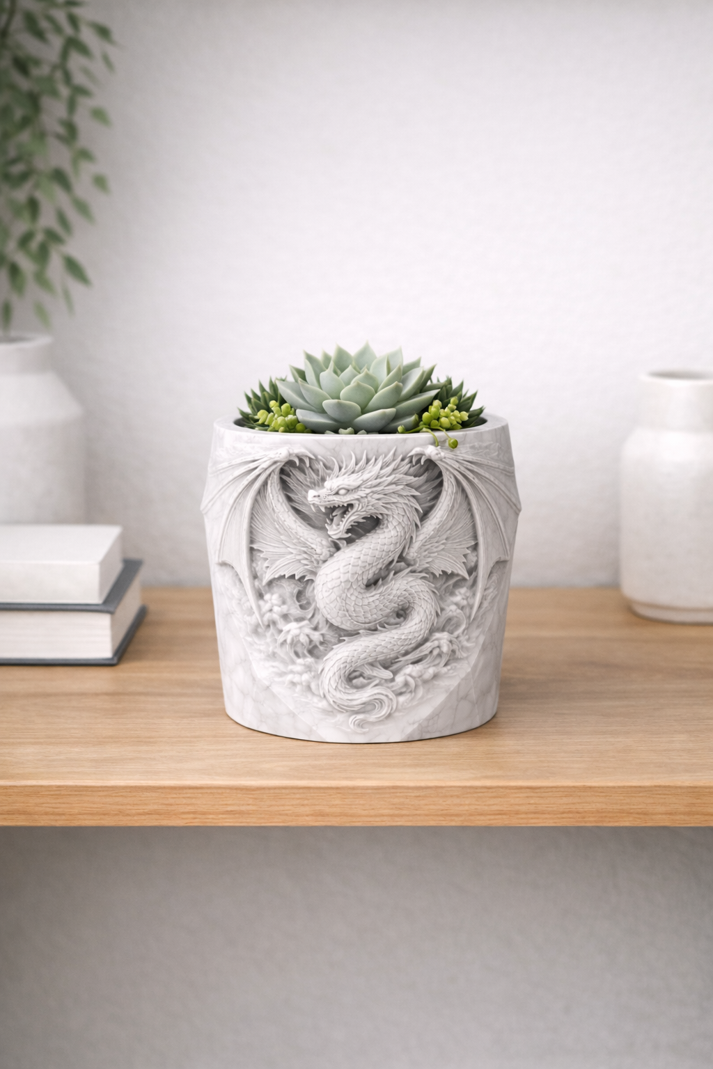 dragon planter