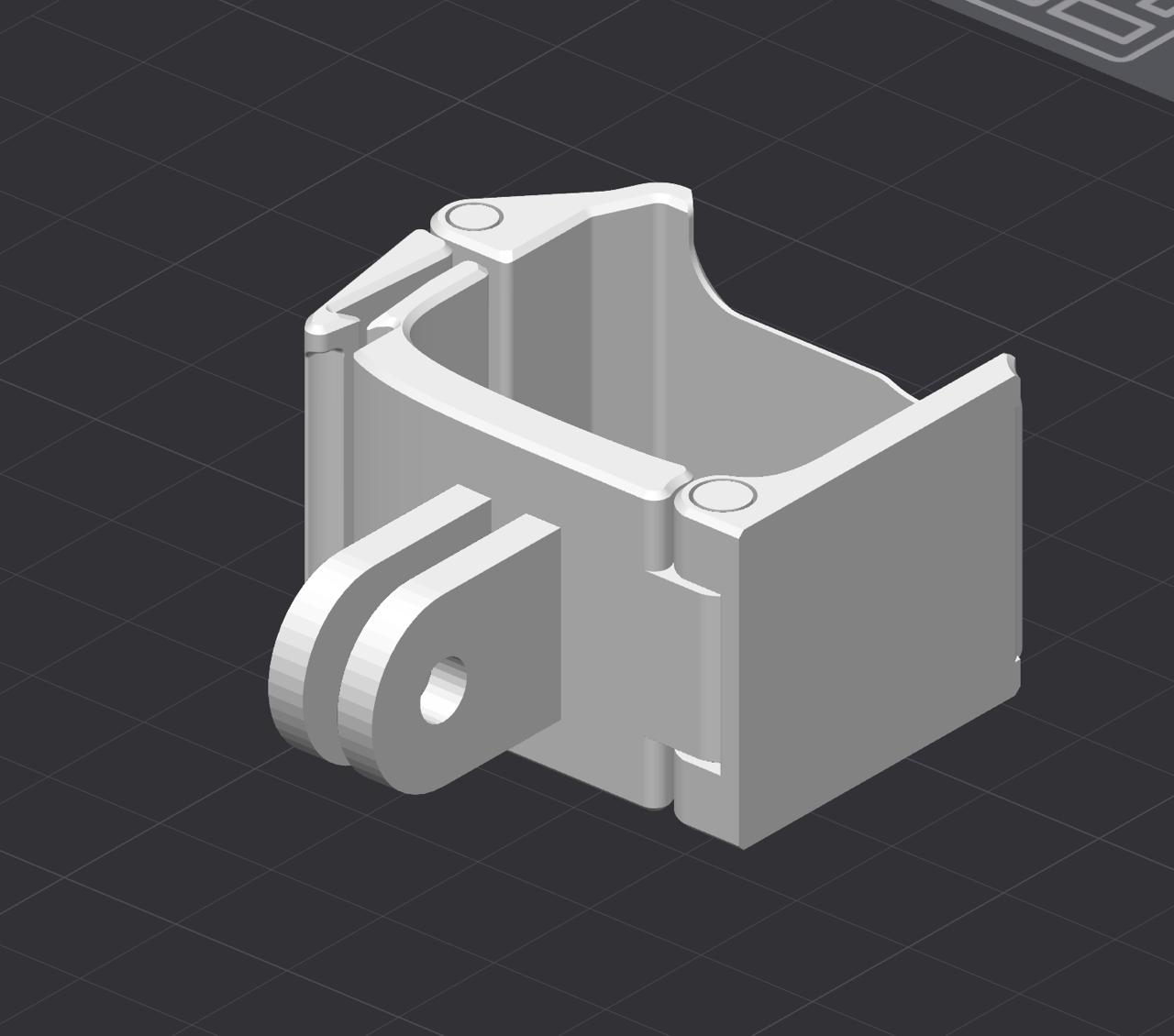 Simple Clip - DJI Osmo Pocket 3 - GoPro mount