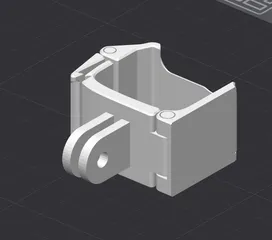 Simple Clip - DJI Osmo Pocket 3 - GoPro mount