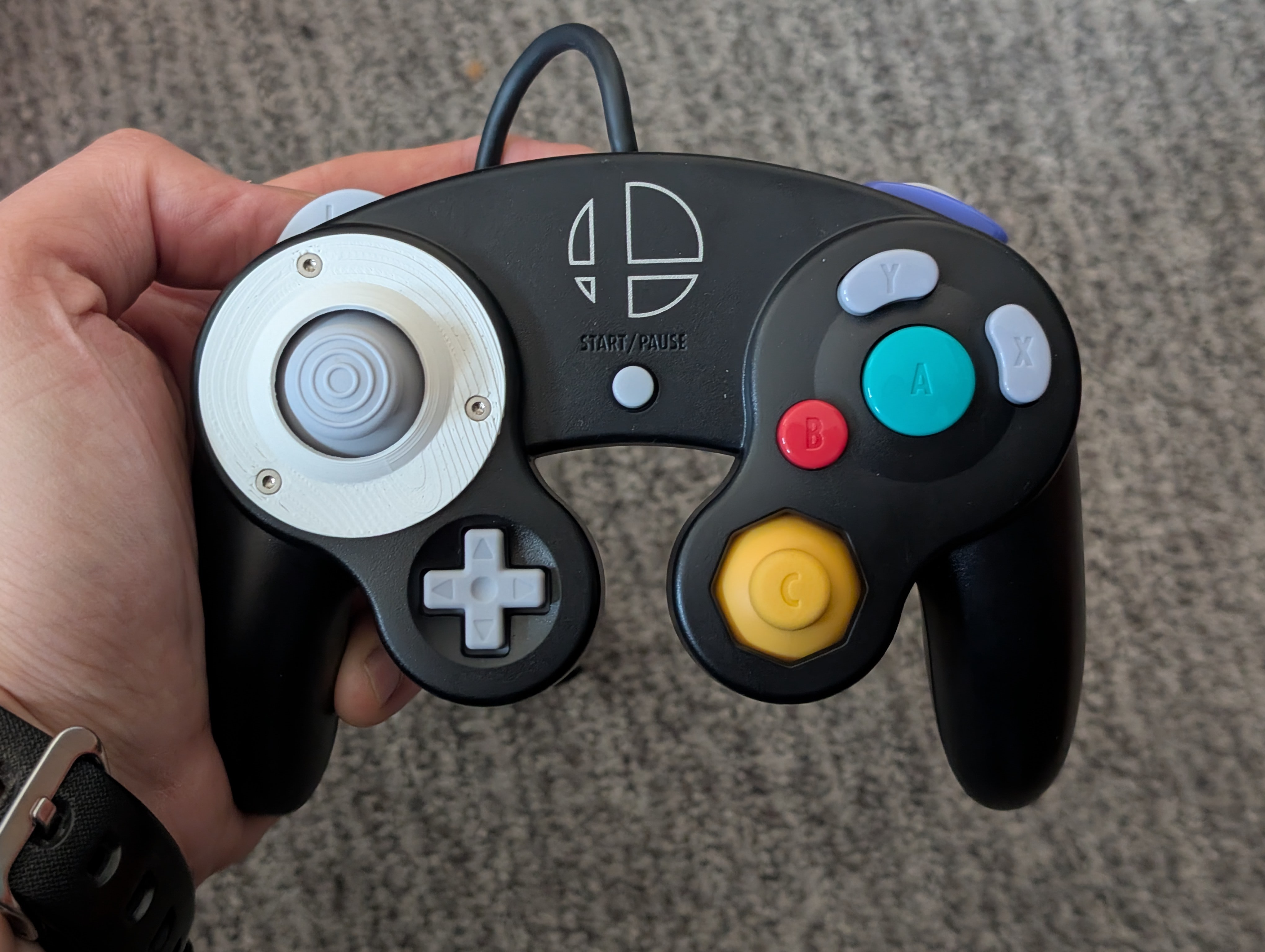 OEM Gamecube Controller Notched Gateplates — thumbnail 2