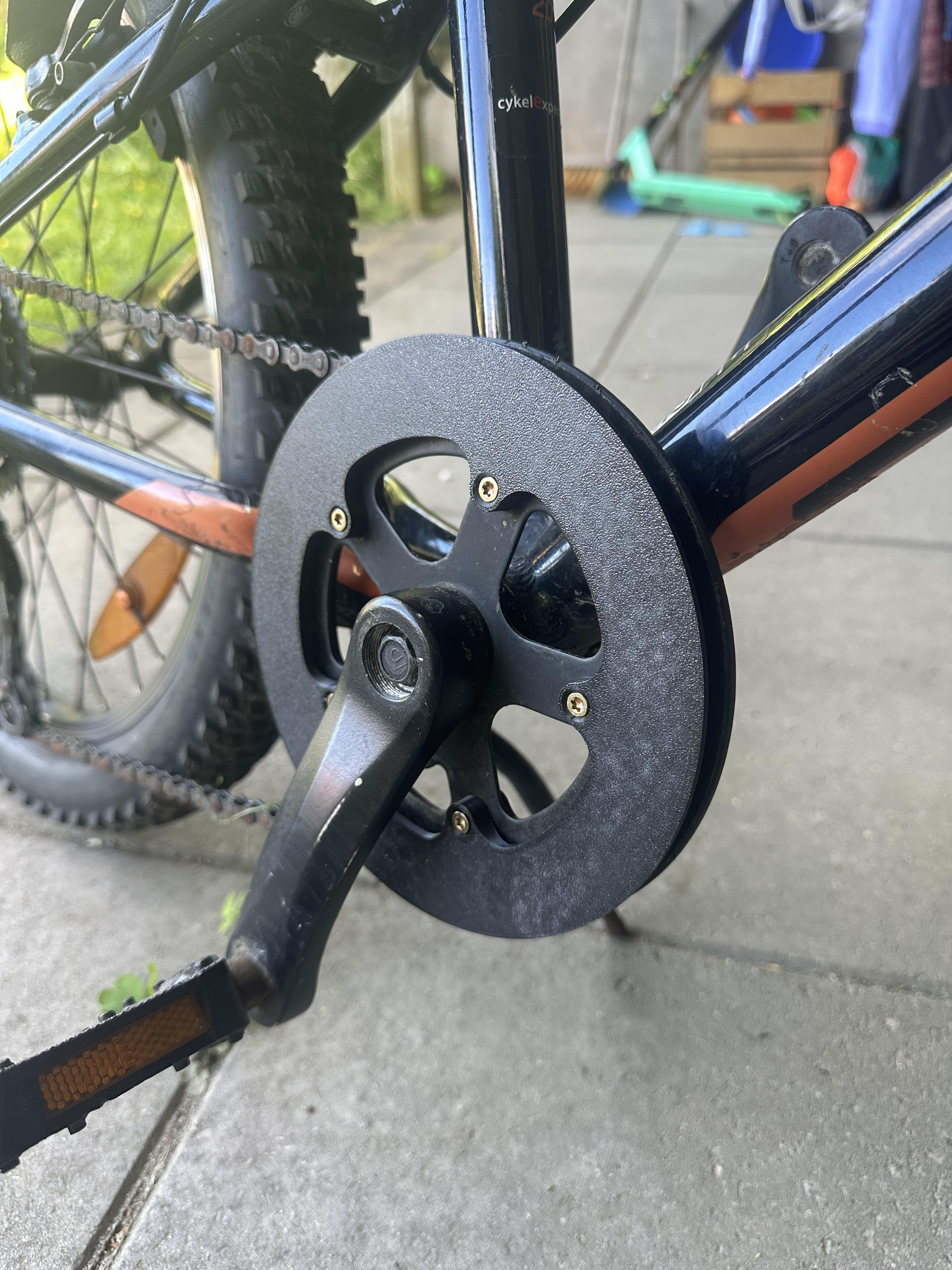 Chain ring guard