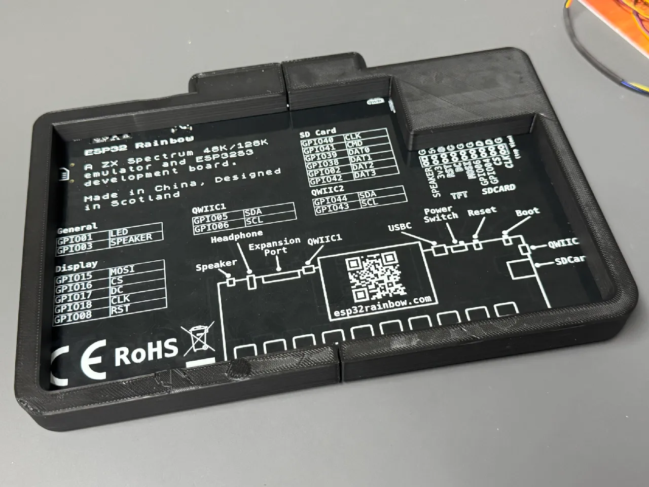 ESP32 Rainbow bumper case by Andy Piper | Download free STL model