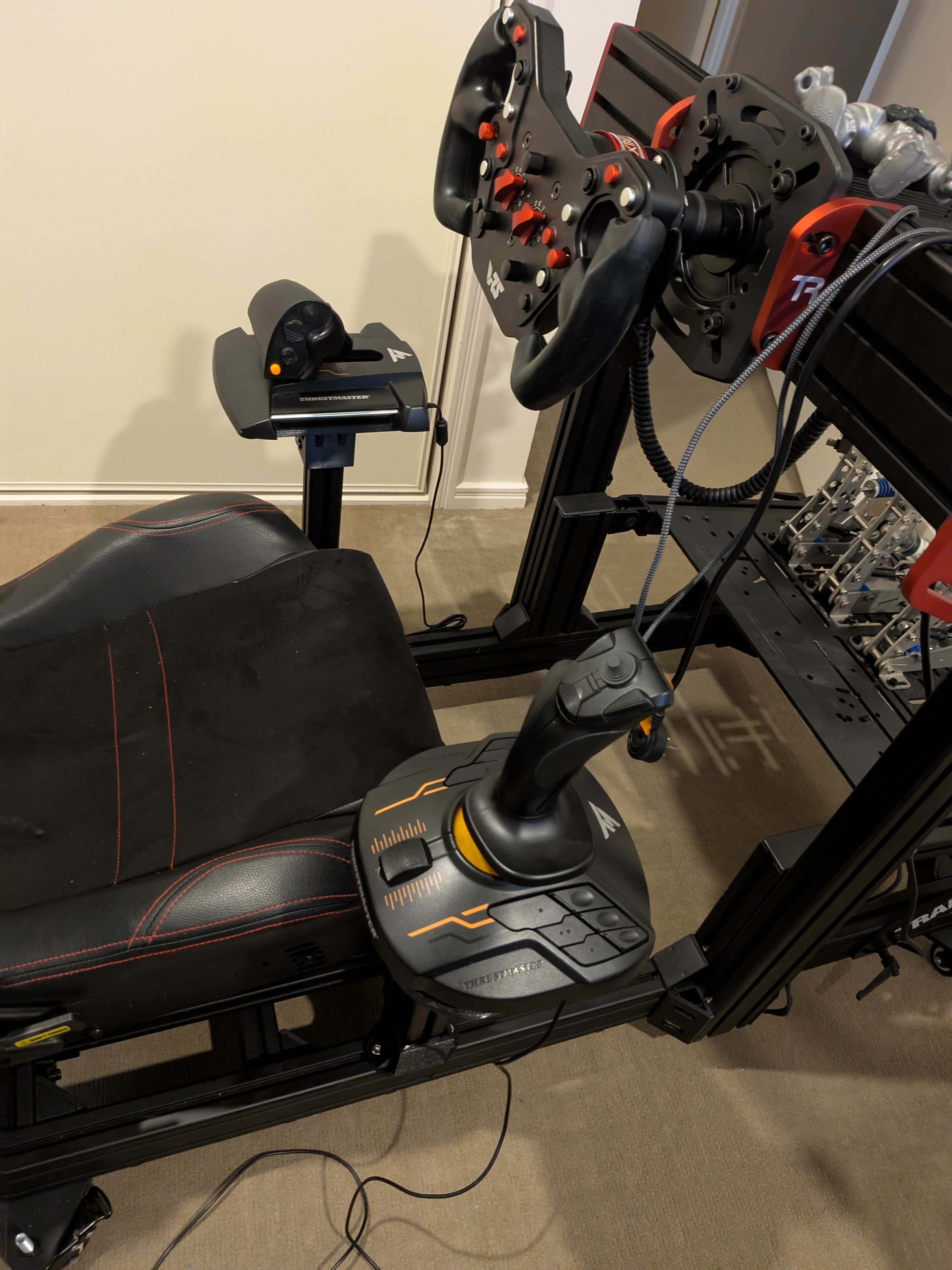 Thrusmaster T.16000M FCS HOTAS 8020 Sim Mount
