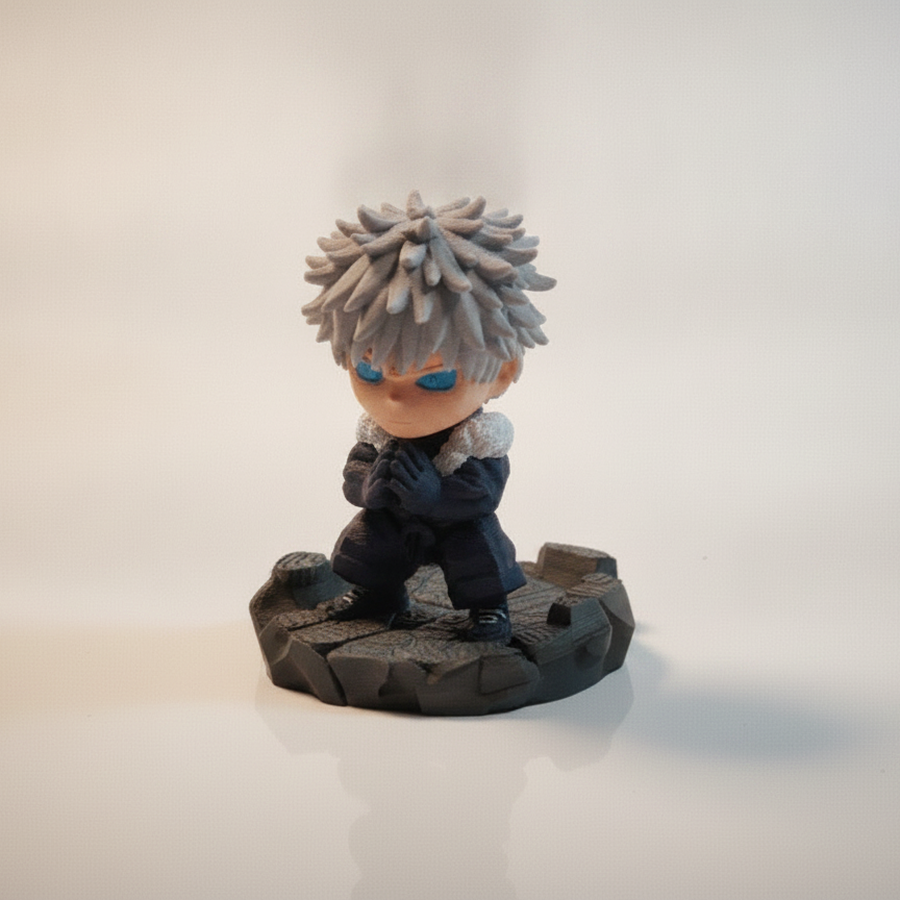 Chibi Todo Aoi From Jujutsu Kaisen Clapping Boogie Woogie Figurine 3D Printable