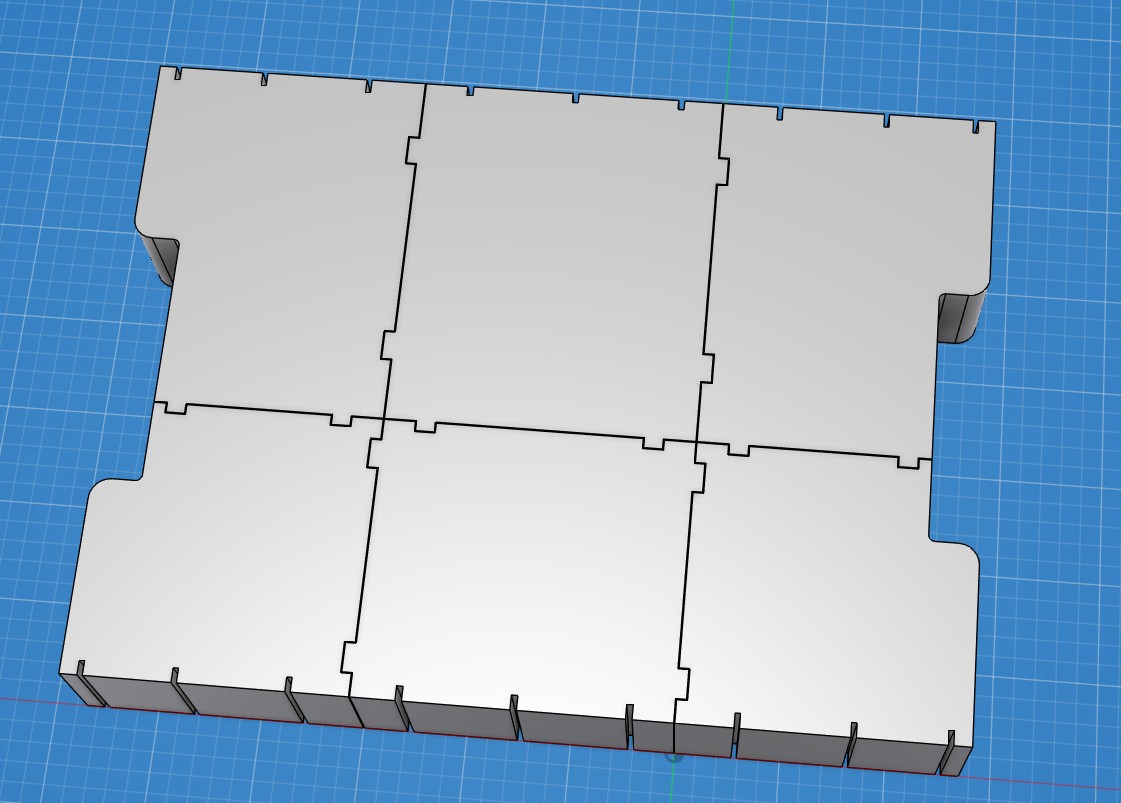 Template for designing your own Sortimo L-Boxx inserts (Sortimo L-Boxx Vorlage)