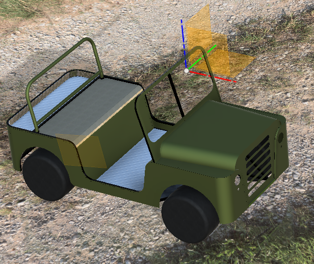 mini jeep in ca. 2 zu1