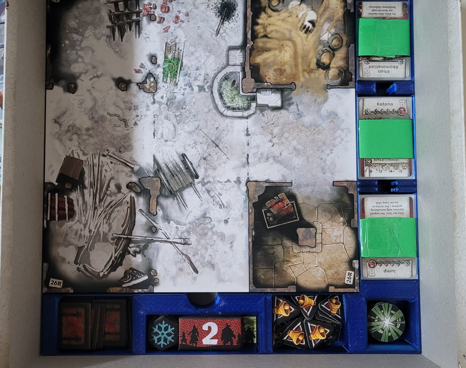 Insert for  Zombicide White Death