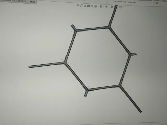 Hexagon light system project