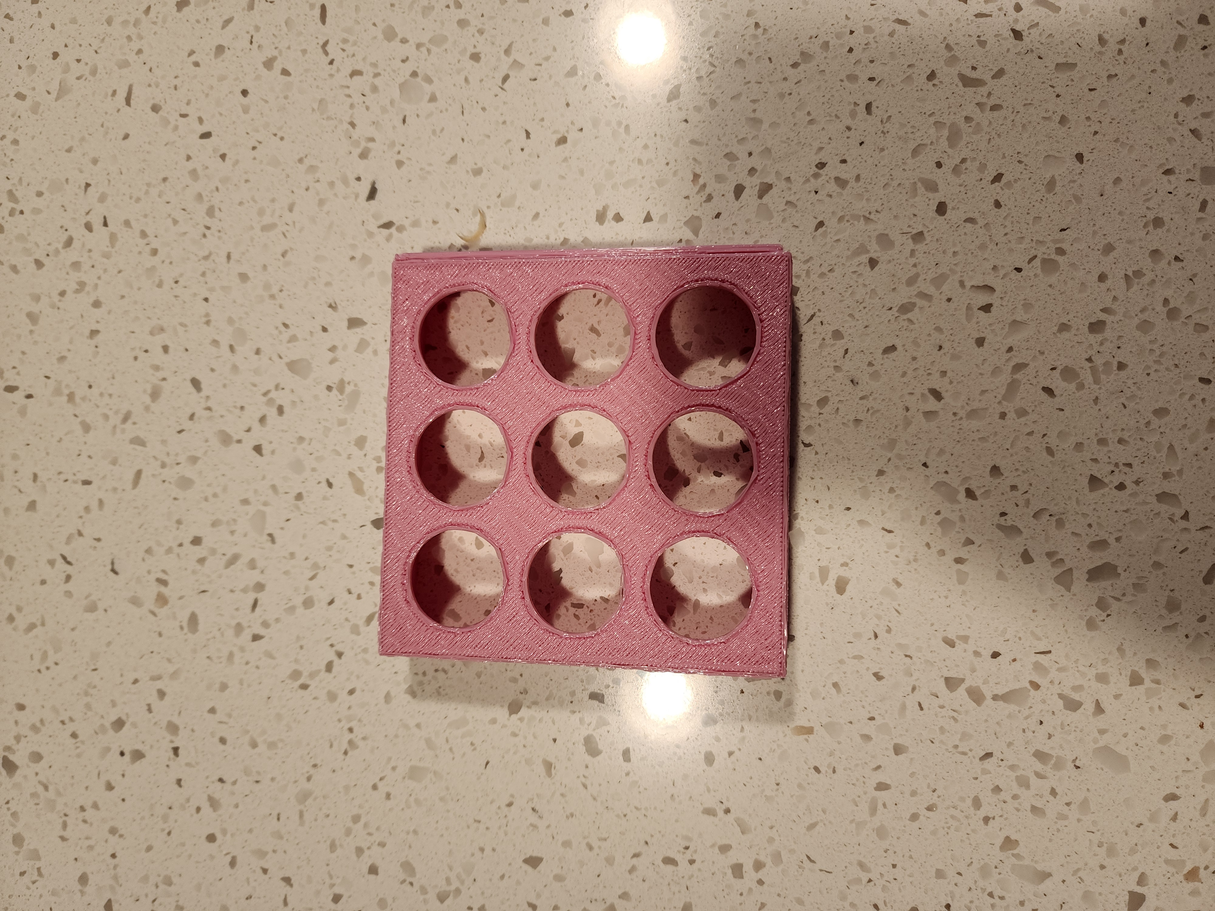 Modular 10ML Bottle 9 Vial Organizer Tray