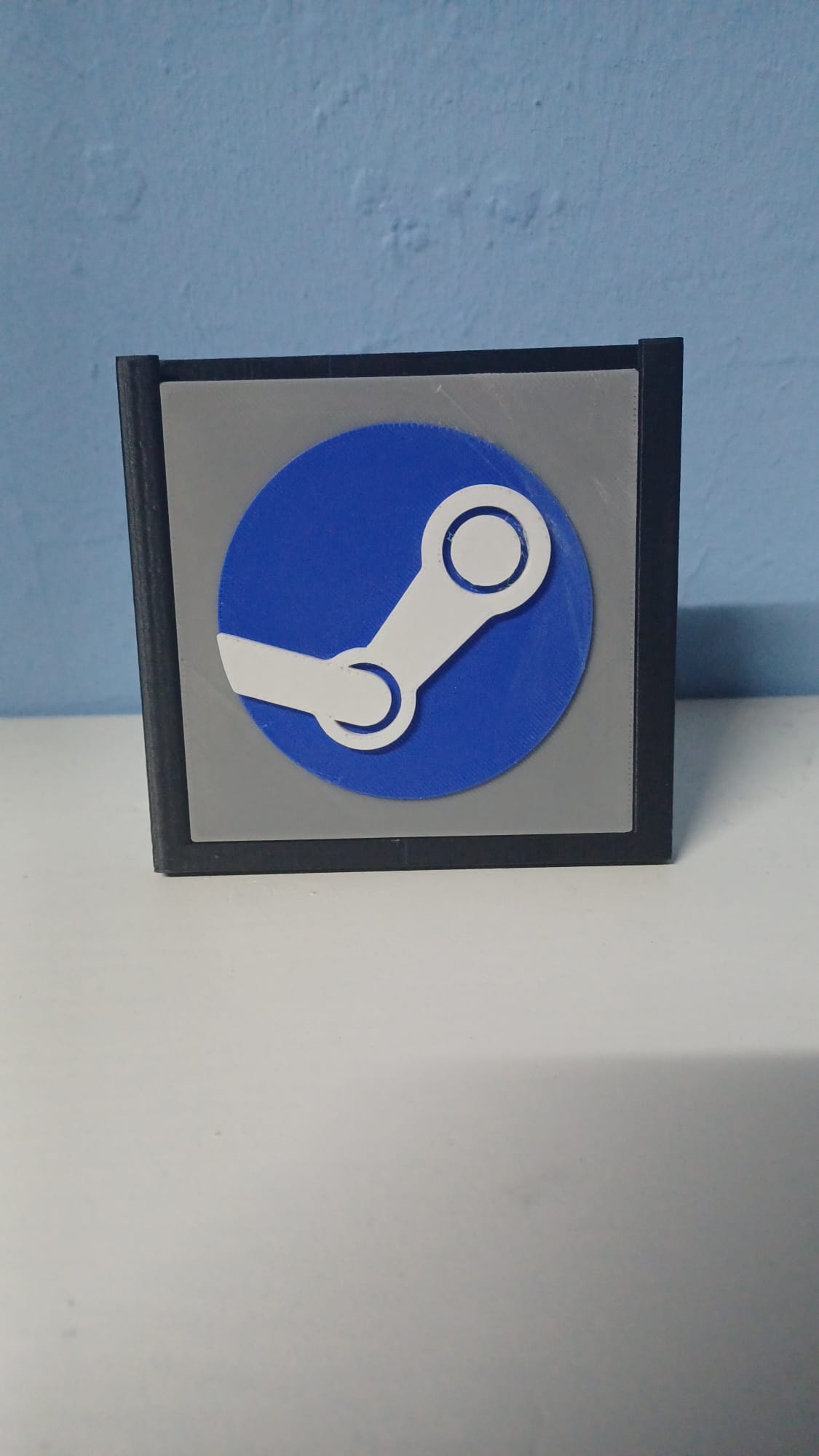 Steam Logo Deco plate