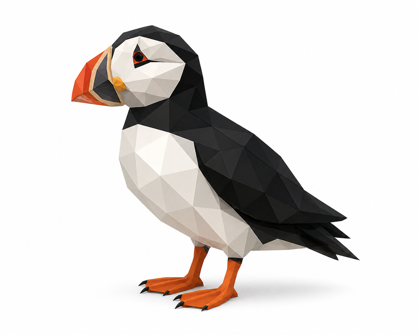 Low Poly Puffin
