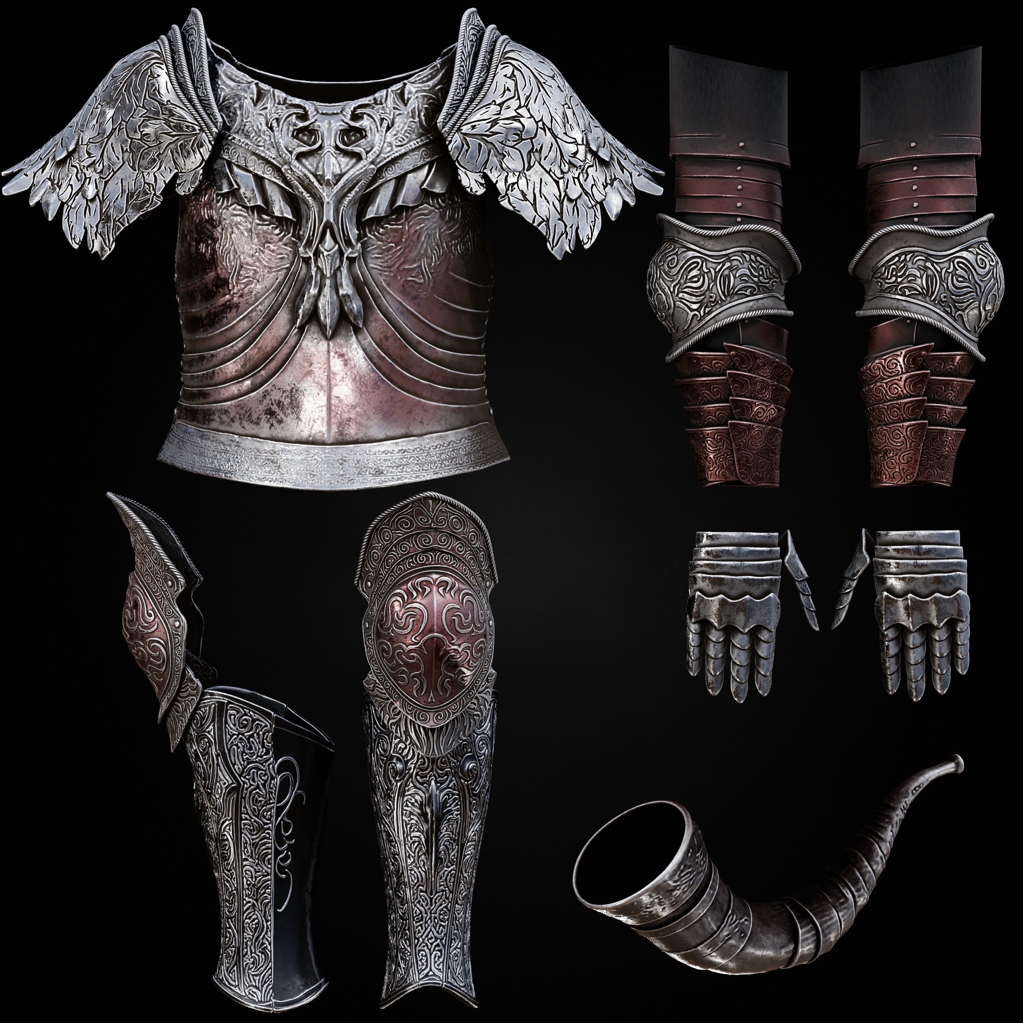 VARGRAM THE RAGING WOLF ARMOR SET life size cosplay - Elden Ring Fan Art