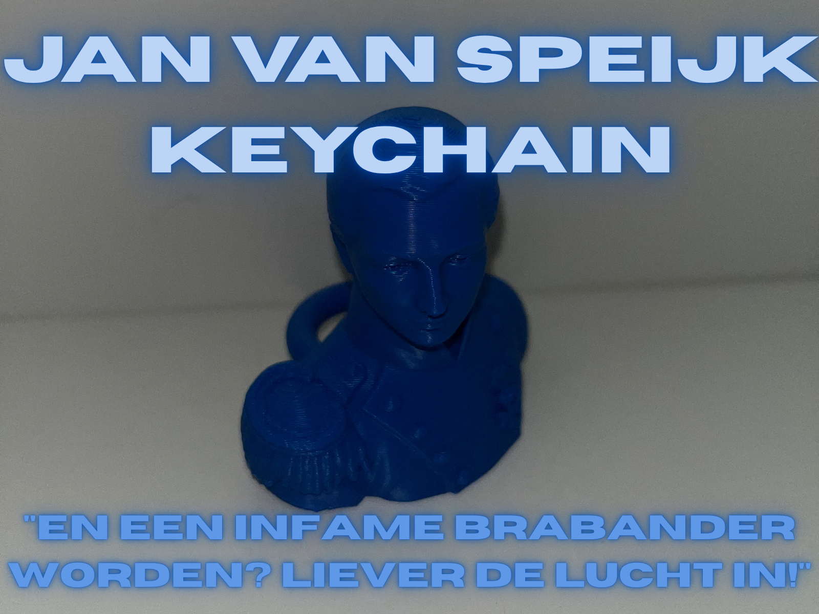 Jan van Speijk keychain