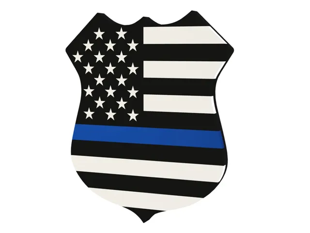 Police Badge - Wall Mount