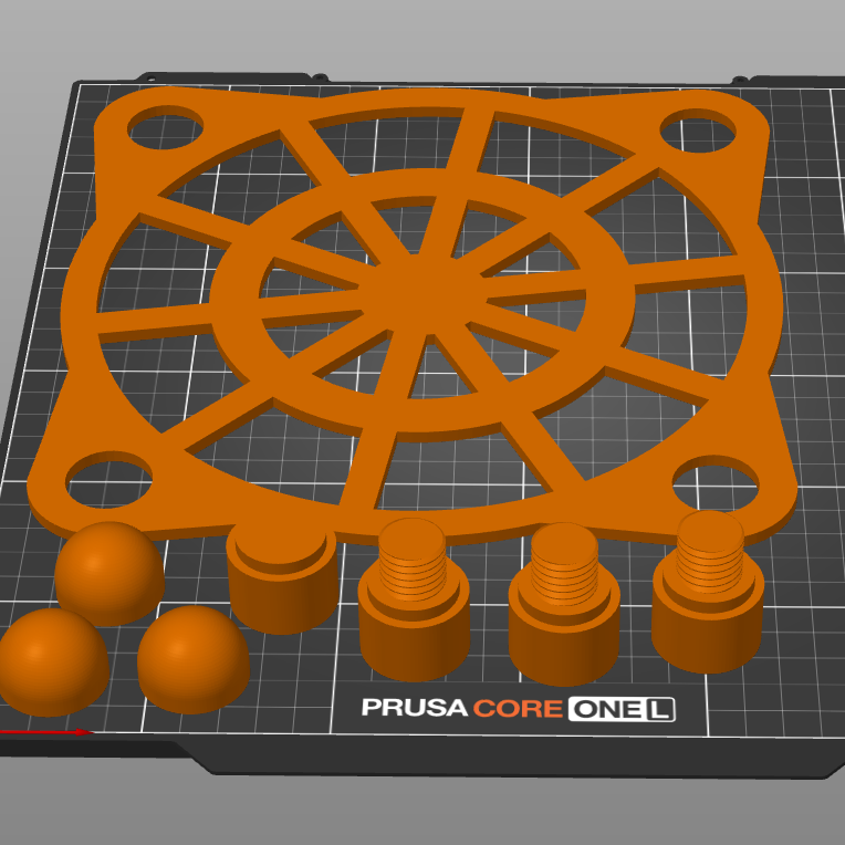 Stackable Vertical Filament Spool Rack by gianni | Download free STL ...