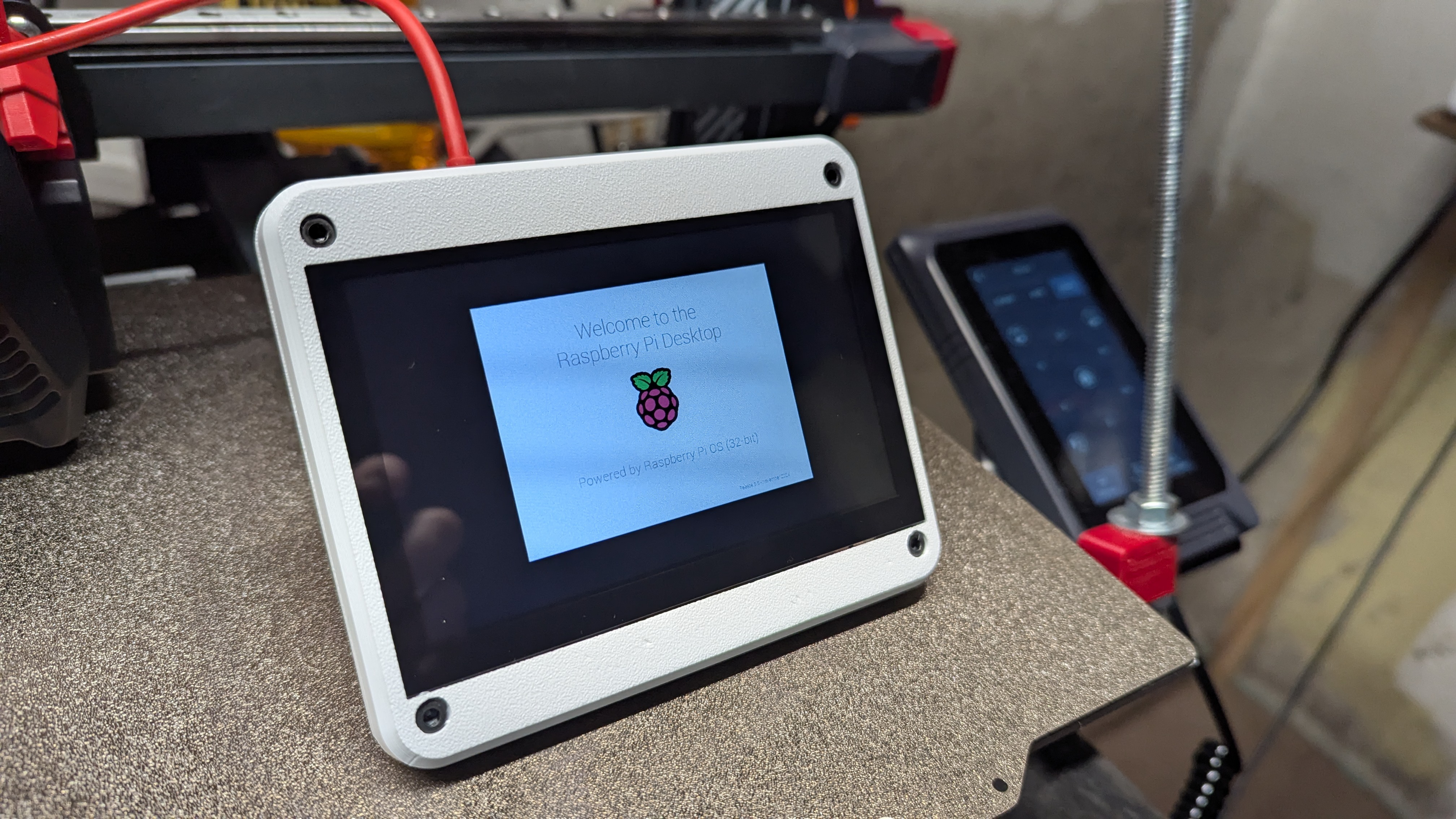 Klipper Pad Enclosure for RPi5 and 5" Touchscreen