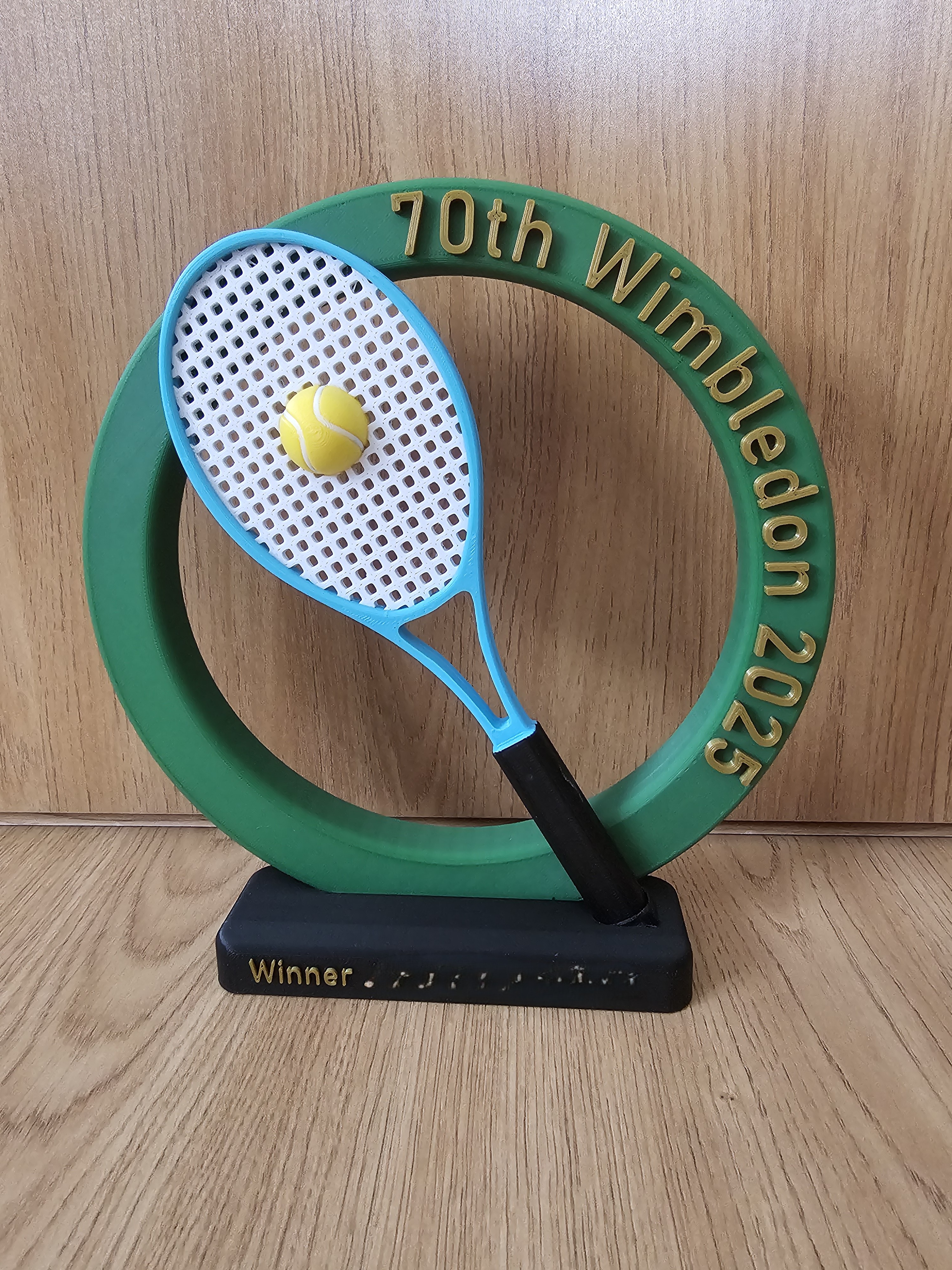 Tennis trophy