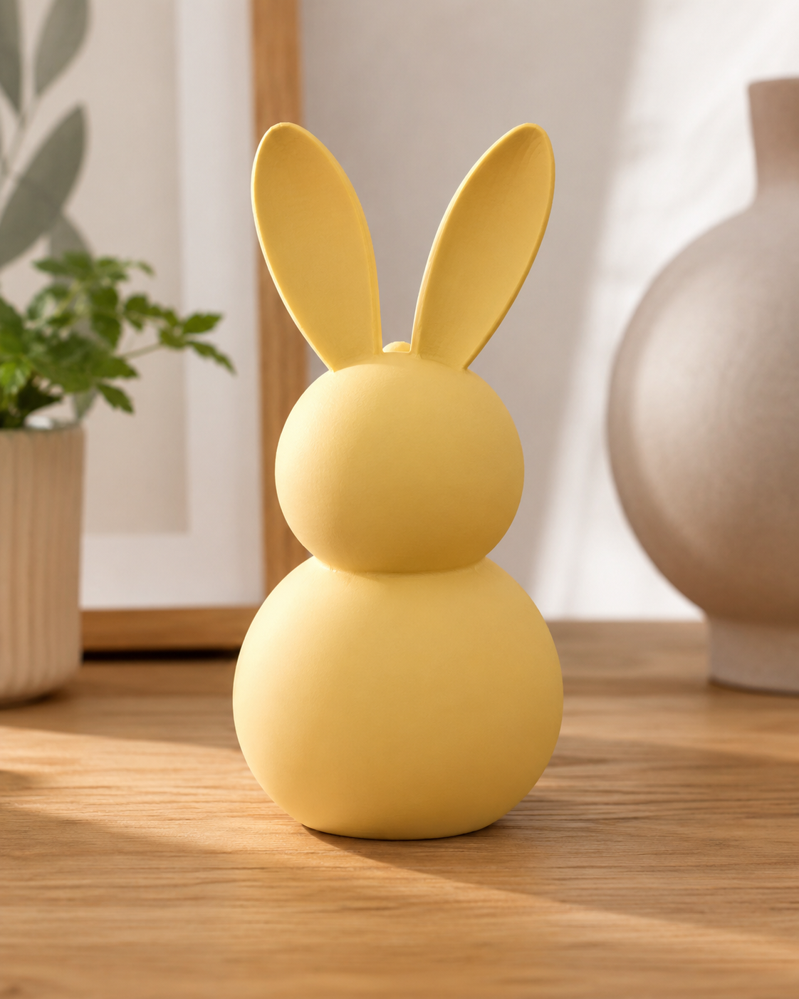 Minimalist Bunny Decor