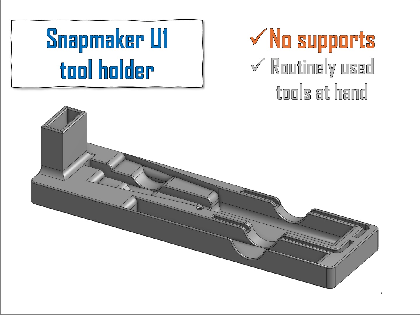 Snapmaker U1 Tool Holder — thumbnail 2