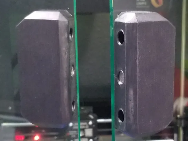 Magnetic 3D printer enclosure door HANDLES