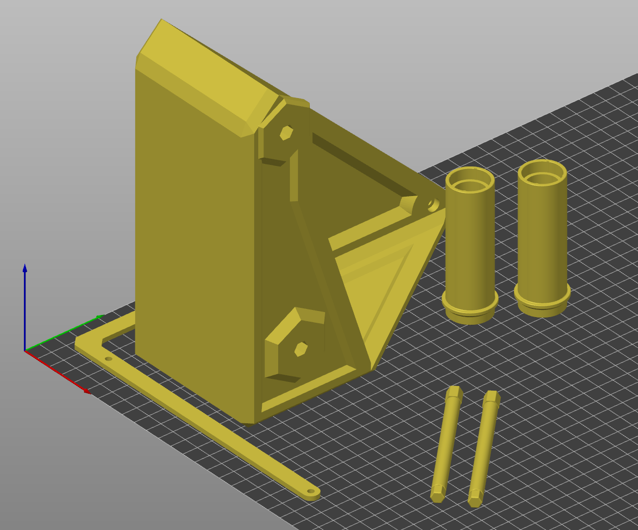 CENTAURI CARBON SPOOL HOLDER — miniatura 3