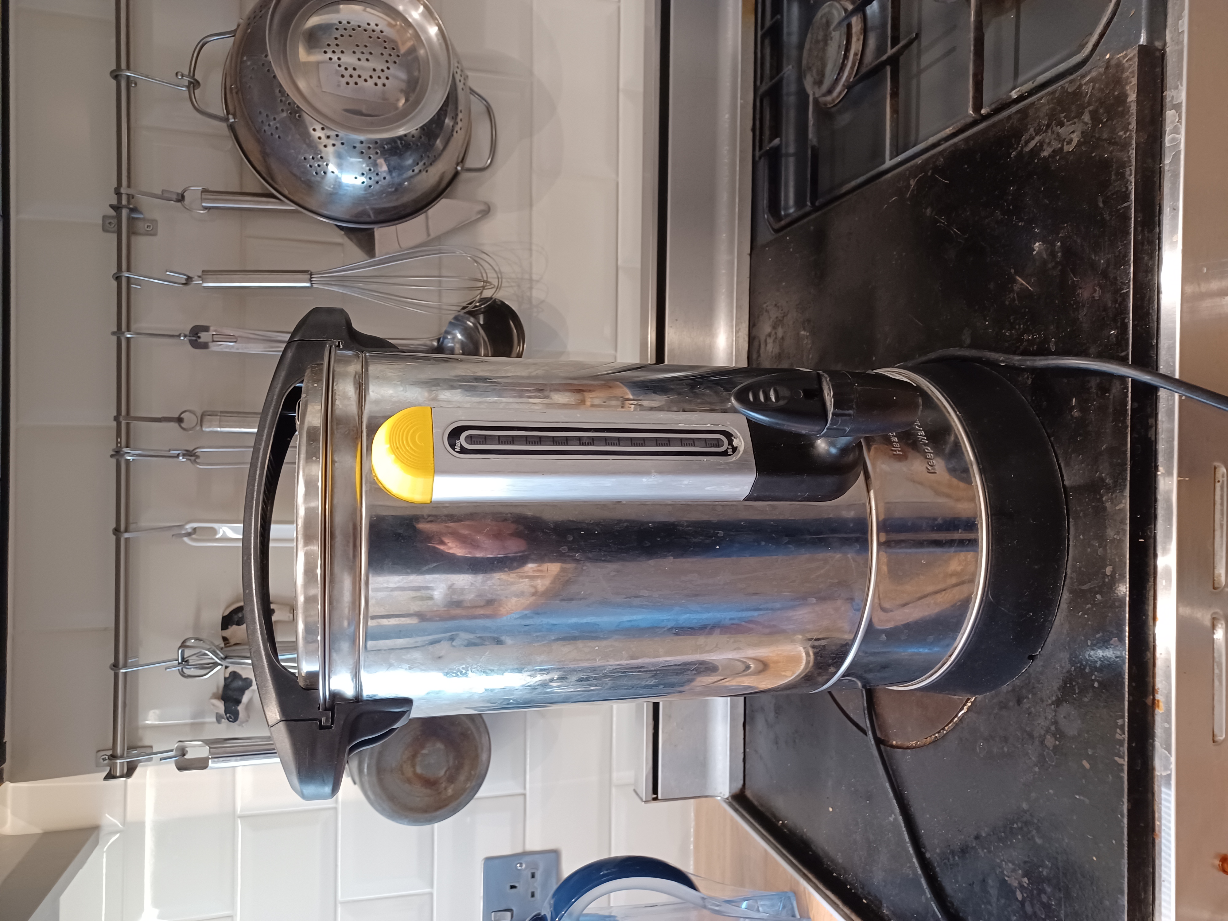 Fill gauge cap for 10 litre water boiler urn