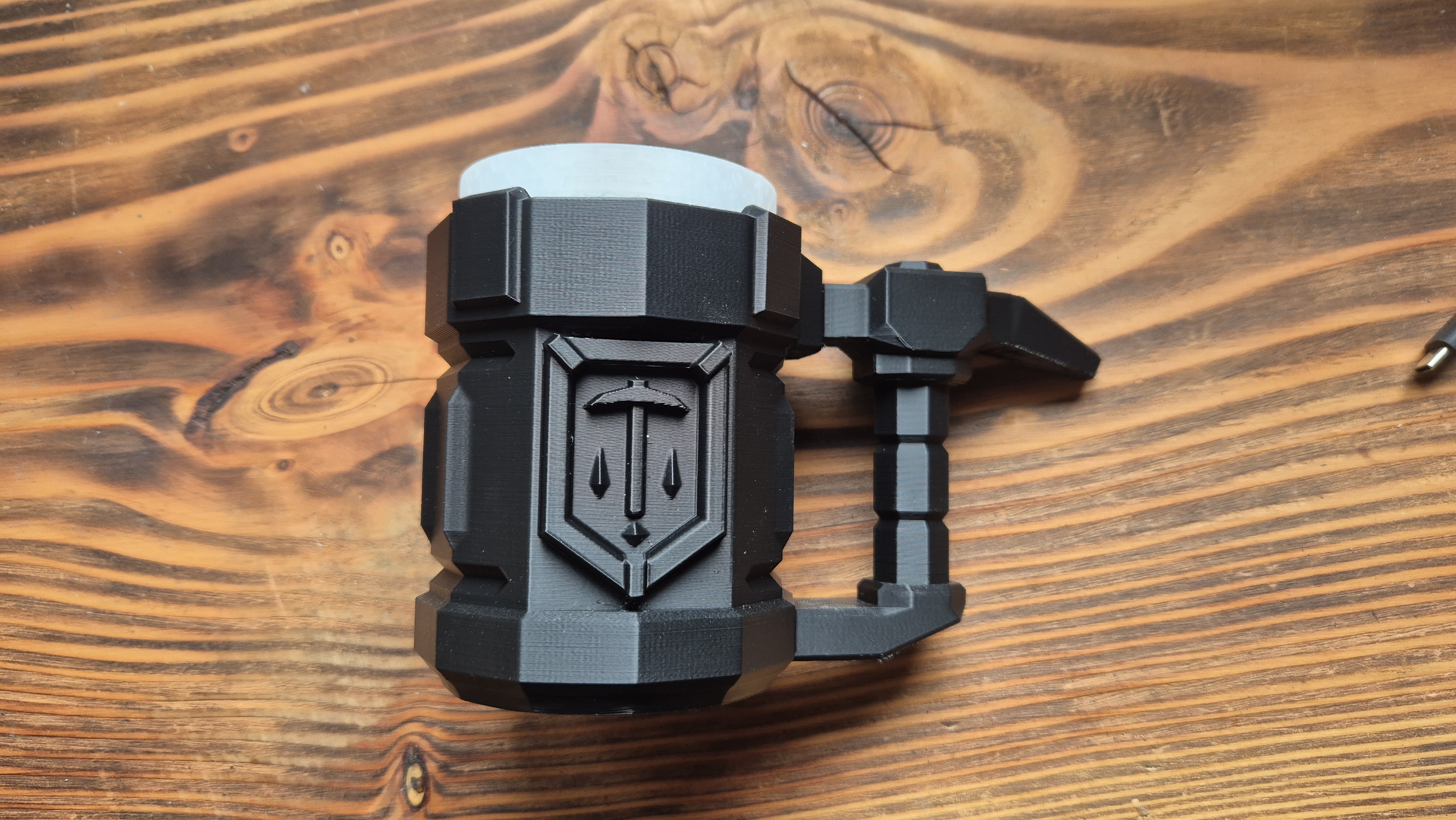 DRG Mug with threaded insert cup