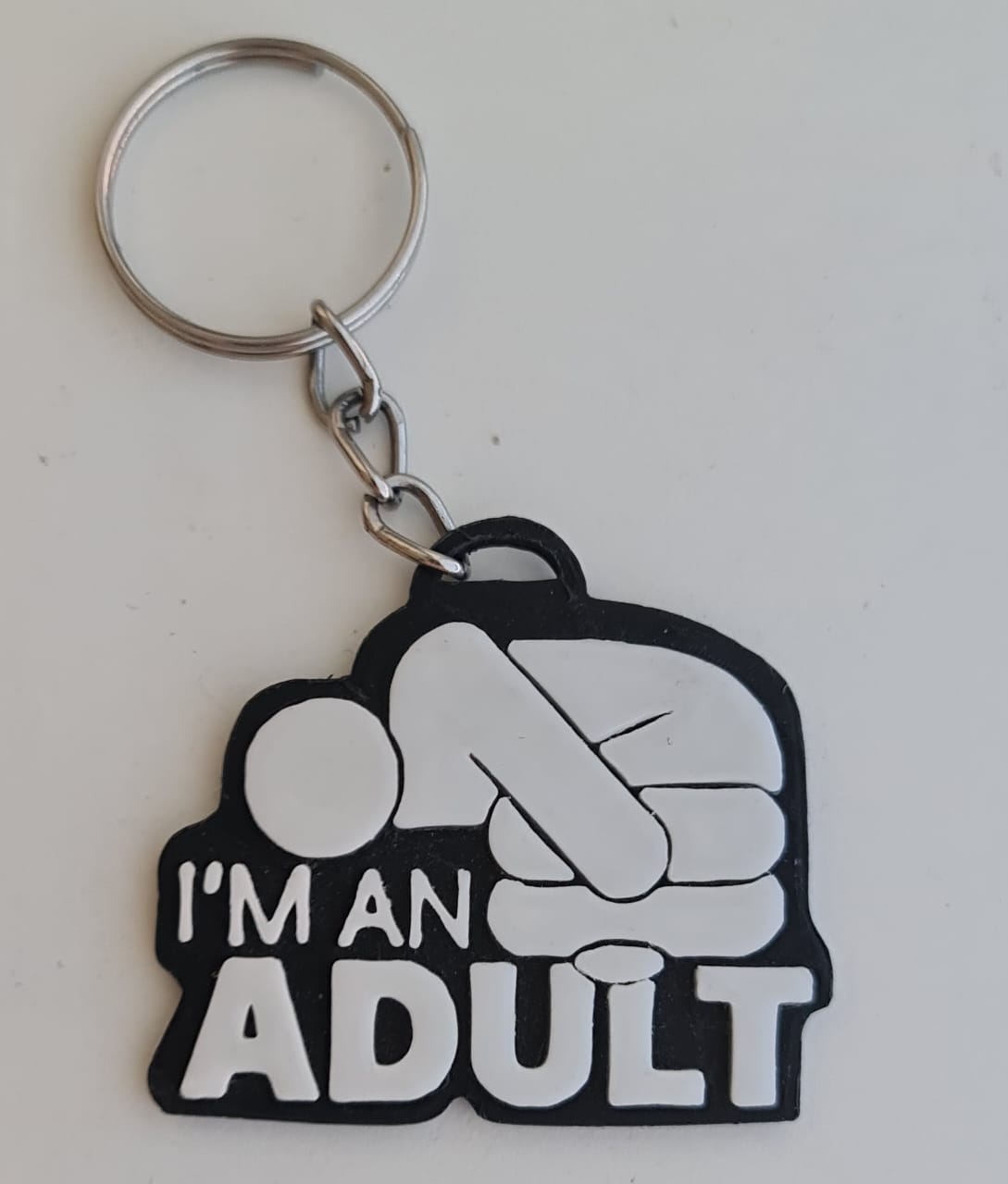 I'm an Adult Key Ring