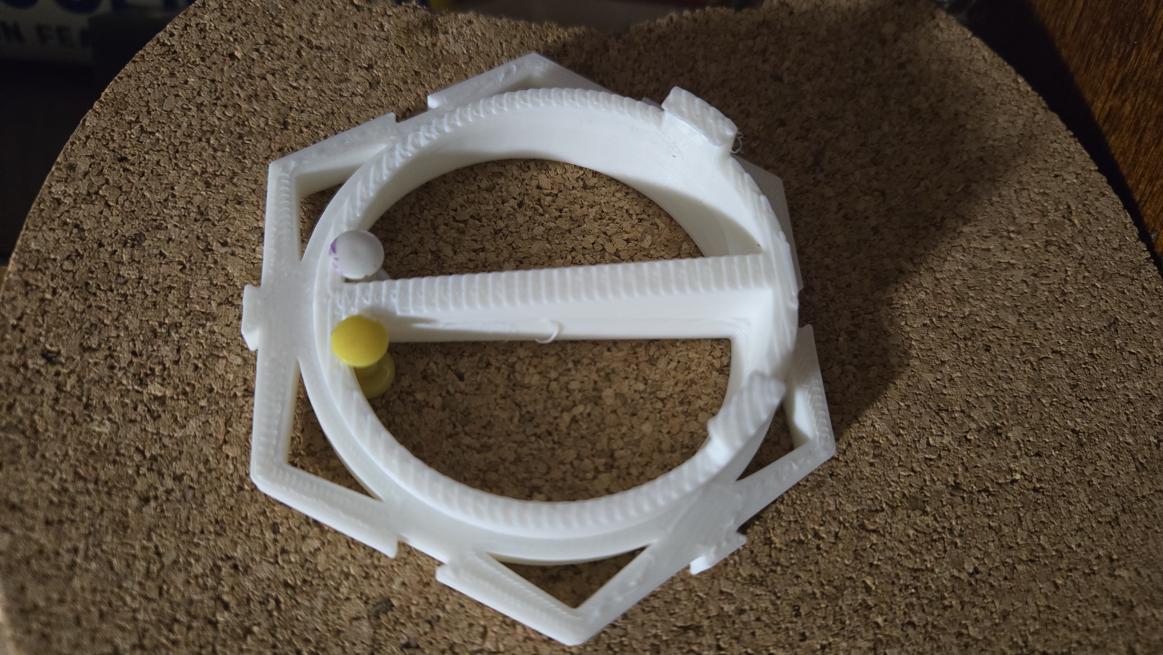 Hexagonal Pin Wall Mount | FRC/FTC | Modular
