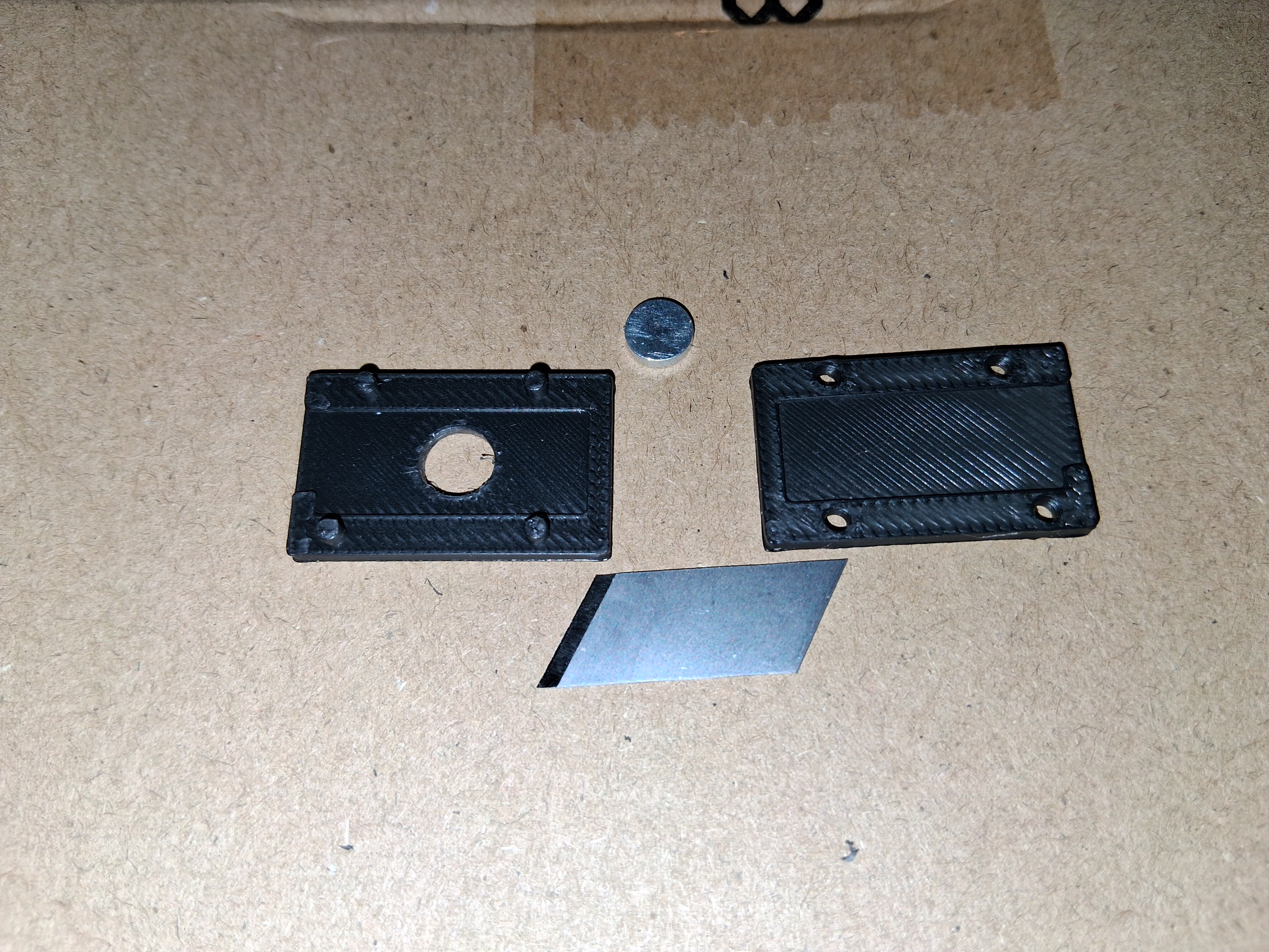Miniaturmesser, Frischhaltefolie