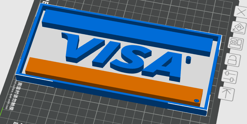Visa logo for office \ shop EPOS \ workshop