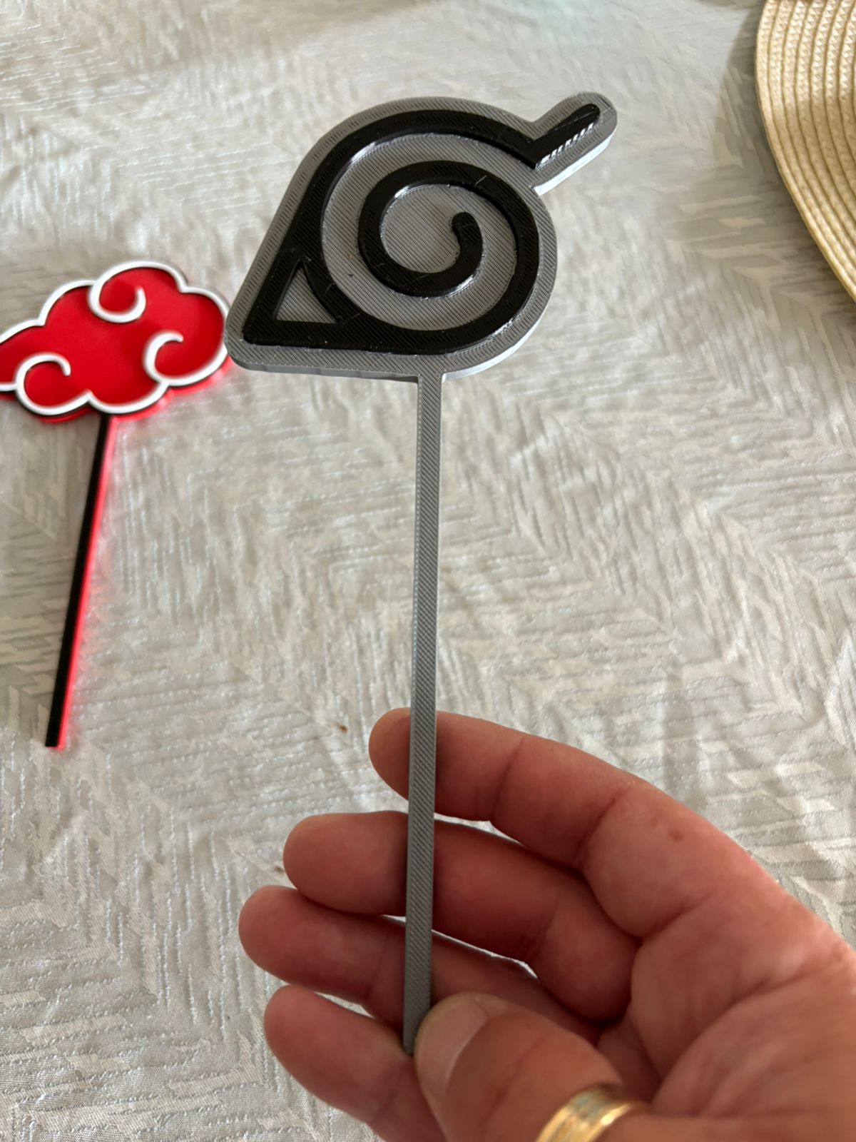 Naruto Konoha symbol topper