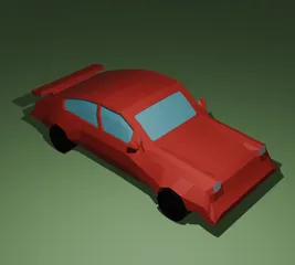 Lowpoly sport car