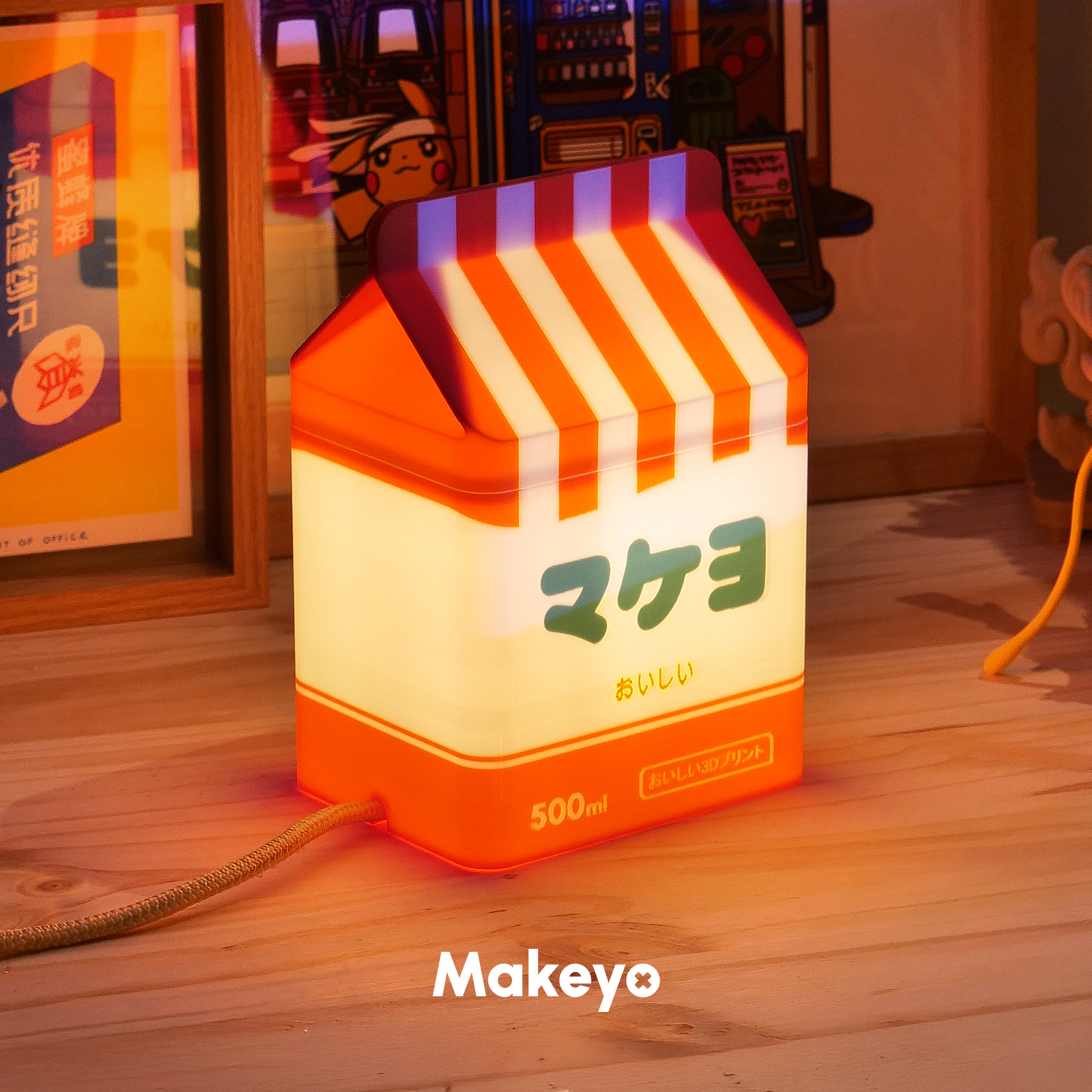 Japananese packaging lamp