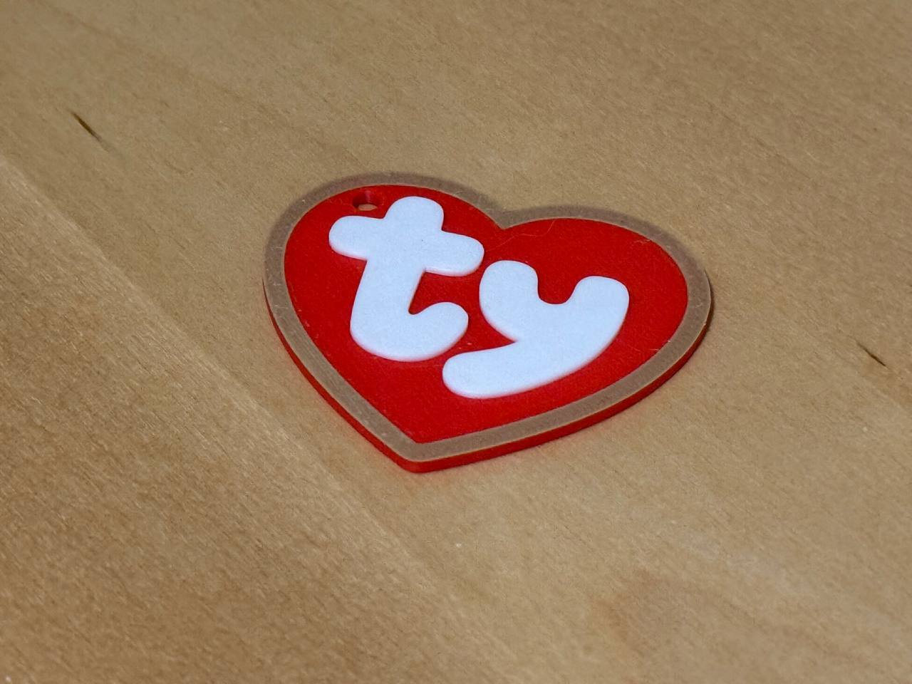 Beanie Baby Dog Tag