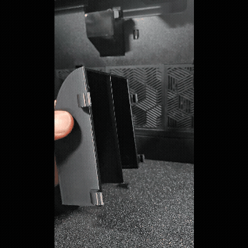 K2 Plus Heater Clip-on shield diverter diffuser
