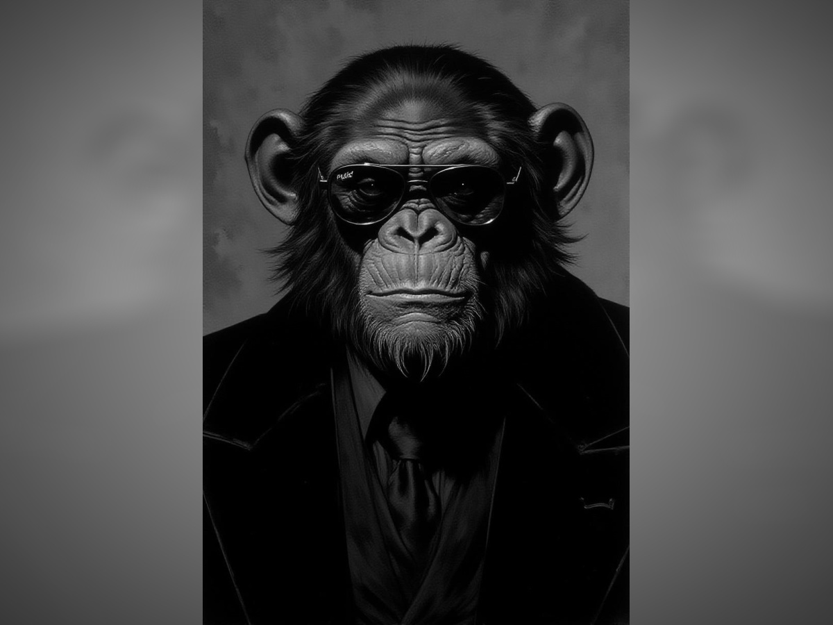 Cool Monkey HueForge